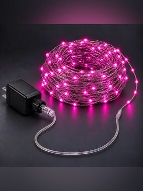 ✨ LONG Pink 157ft LED Fairy Lights 🧚 NWOT